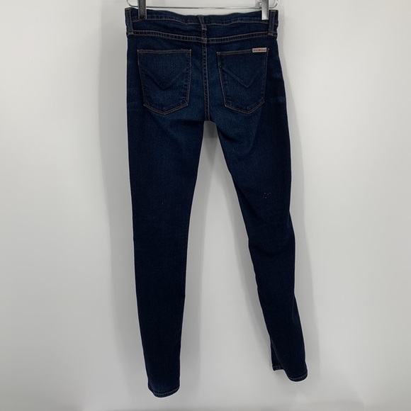 Hudson Krista super skinny low rise dark wash jeans denim ankle women 26 - Picture 4 of 7
